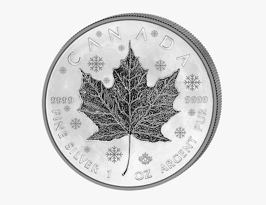 Maple Leaf Moon Phases - Maple Leaf Canada Münzen, HD Png Download