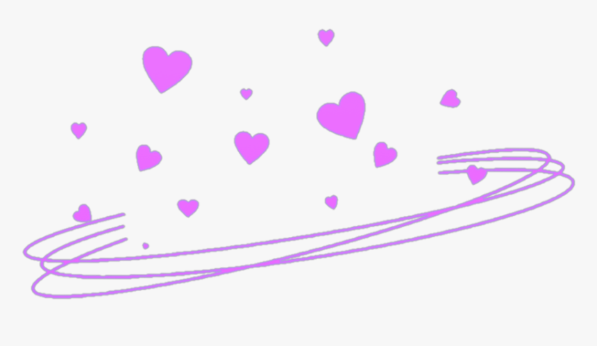 #heartcrown #purple #effects #hearts #crown #pink #spiral - Blue Heart Crown Transparent, HD Png Download