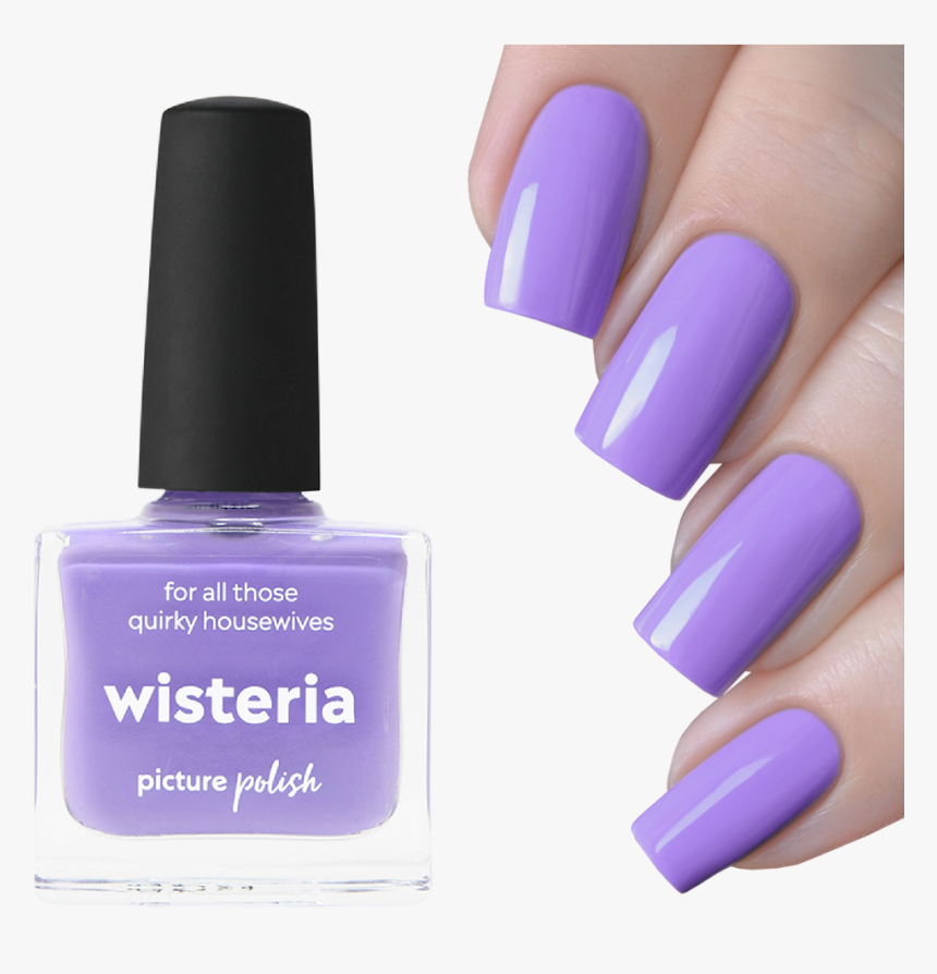 Picturepolish Wisteria - Nail Polish Blue Colour, HD Png Download