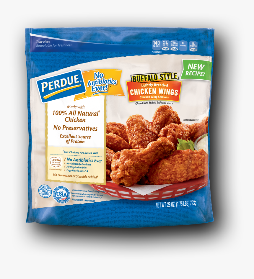Perdue Buffalo-style Glazed Chicken Wings Image Number - Perdue Chicken Wings, HD Png Download