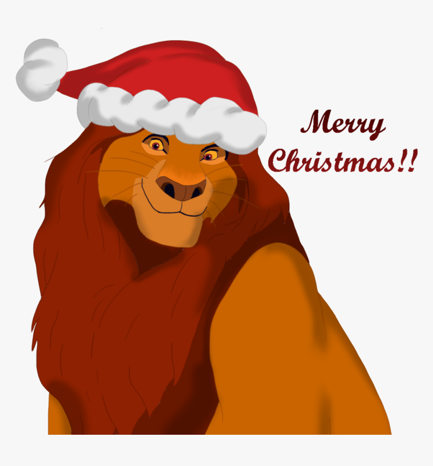Mufasa Clipart Vector - Mufasa Christmas, HD Png Download
