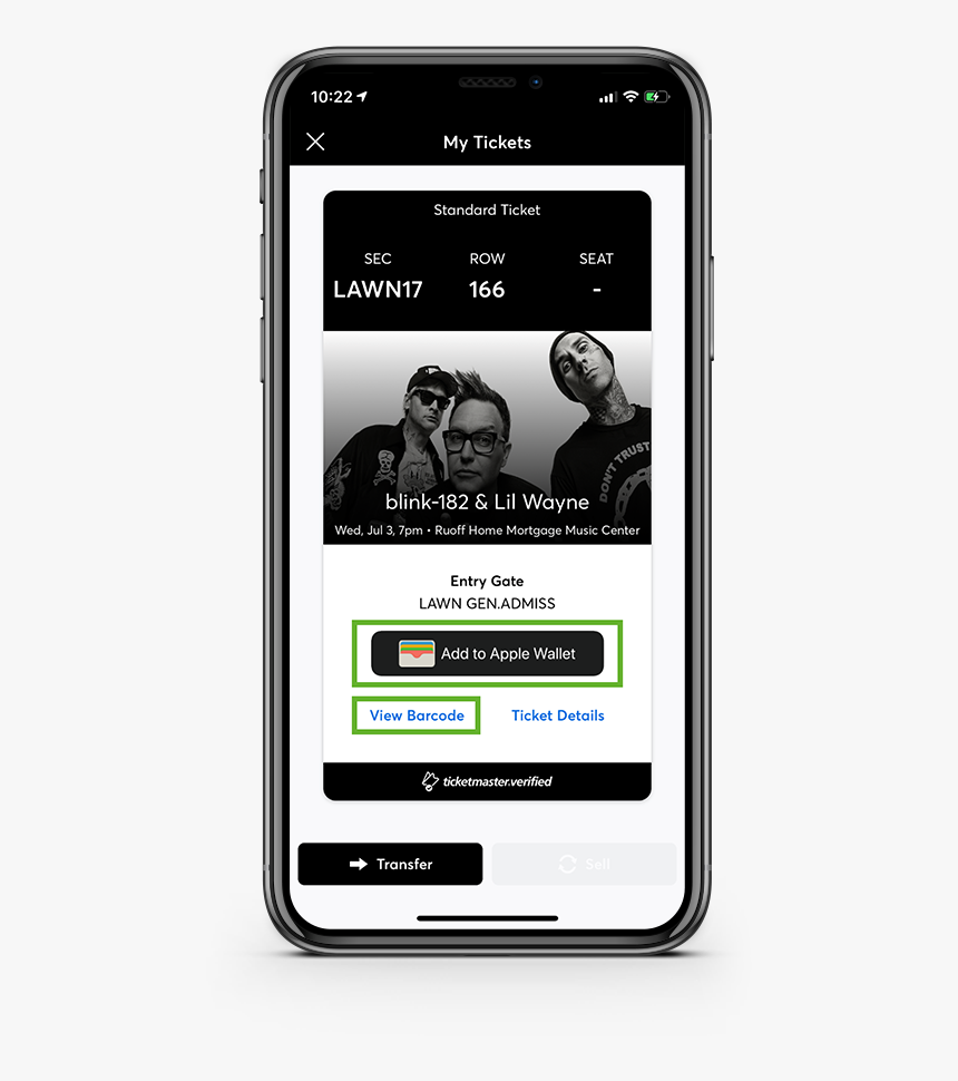 Live Nation Tickets Transfer, HD Png Download