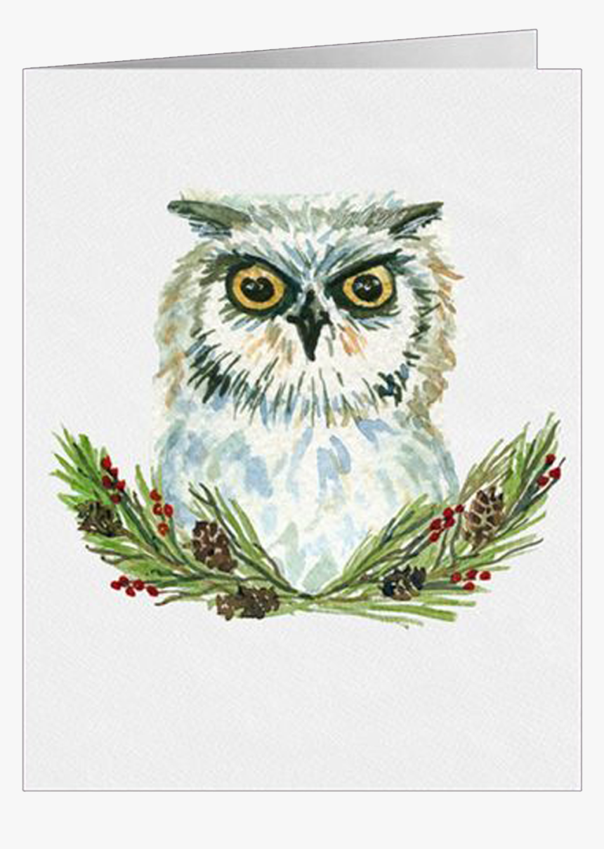 Watercolor Christmas Woodland Animals, HD Png Download
