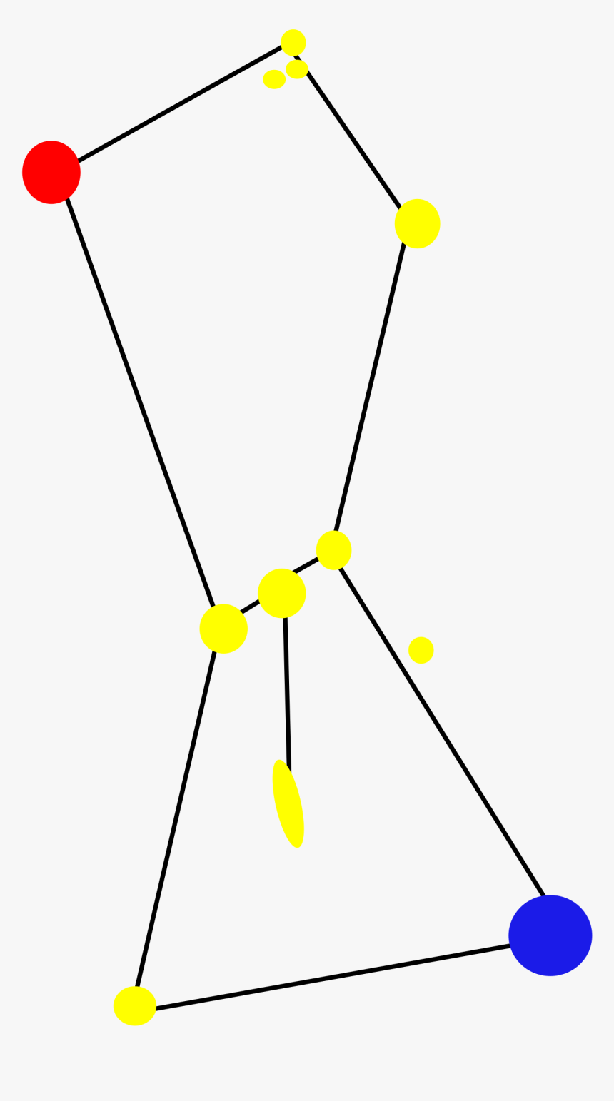 Orion Constellation With Nebula Clip Arts - Orion Clip Art, HD Png Download