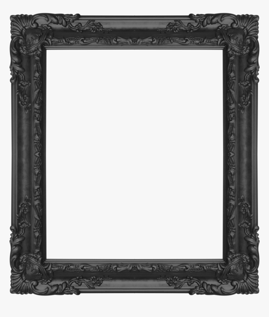 Picture Frames Photography Decorative Arts - Fotolijst Zwart Barok, HD Png Download