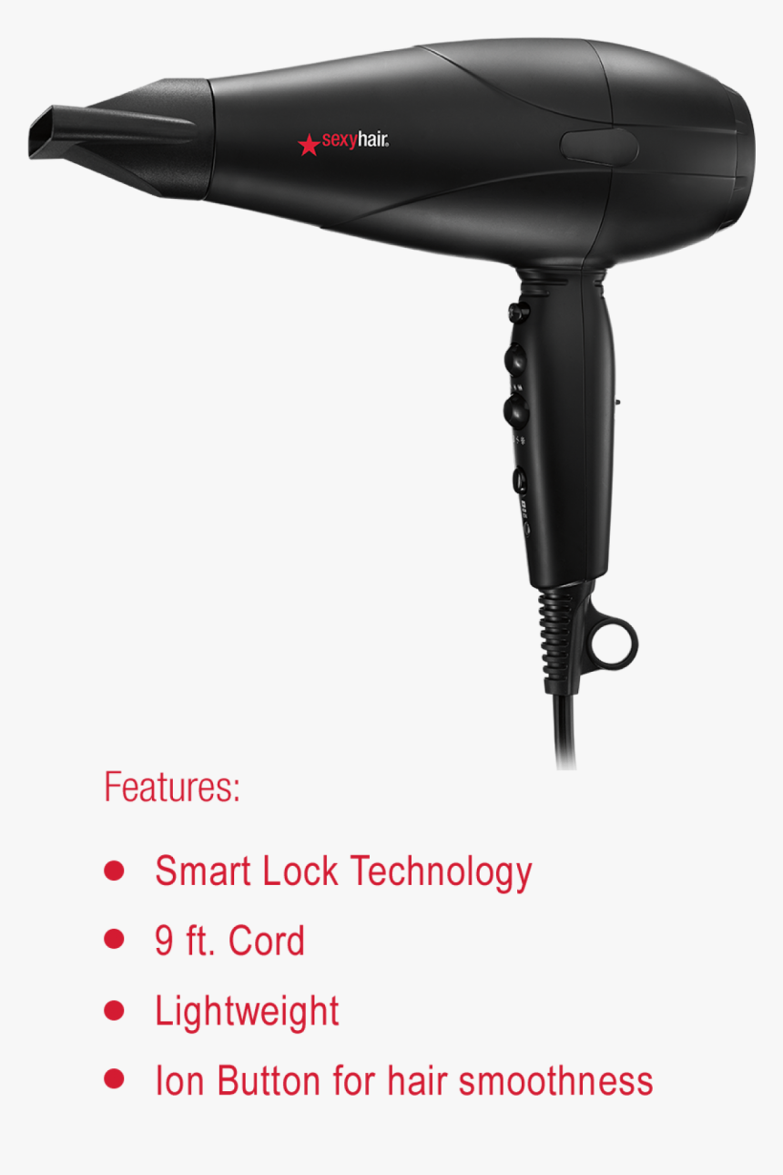 Style Lock Pro 1875 Watt Professional Dryer, HD Png Download