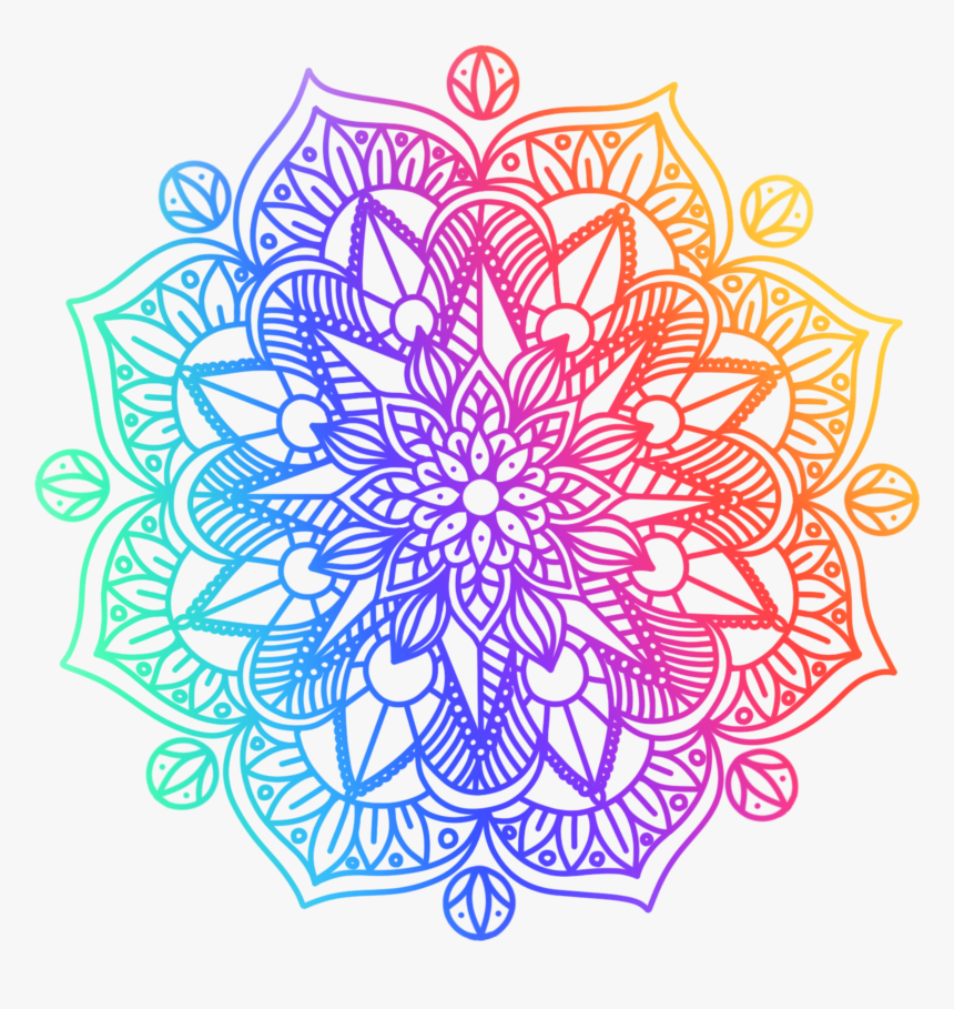 Mandala Graphic Design Clip Art Drawing Image - Mandala Png, Transparent Png