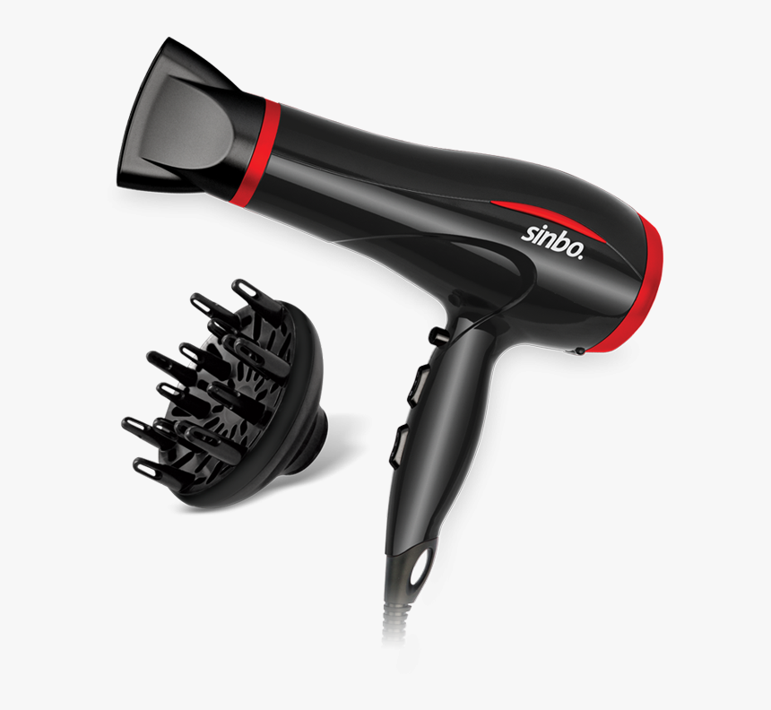 Shd 7055 Hair Dryer - Saç Kurutma Makinesi Ile Fön Makinesi Arasındaki Fark, HD Png Download
