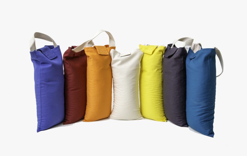 Sandbags With & Without Filling , Png Download - Leather, Transparent Png