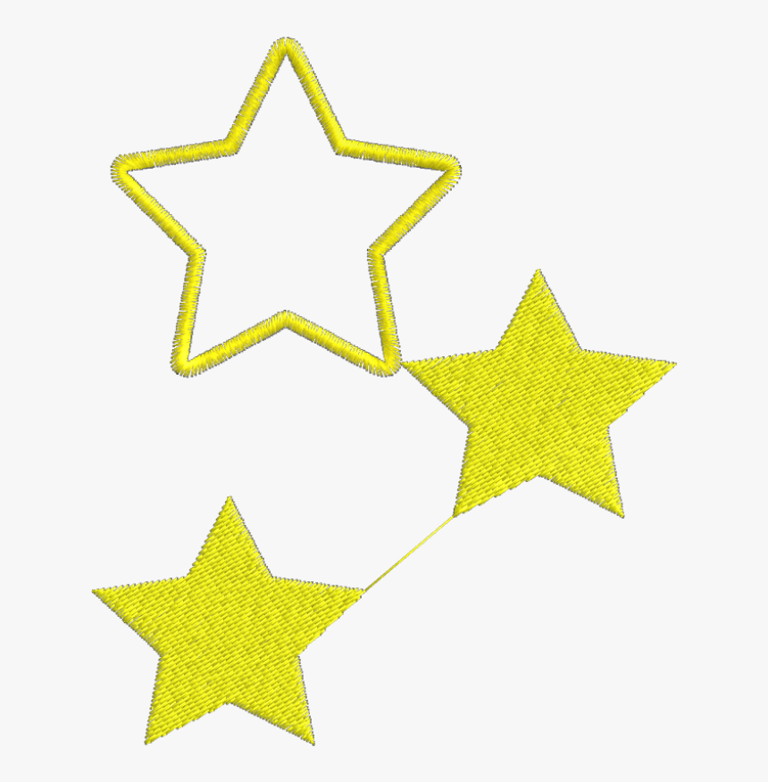 Rope Picture Frames Clip Art - Stars Vector Black And White, HD Png Download