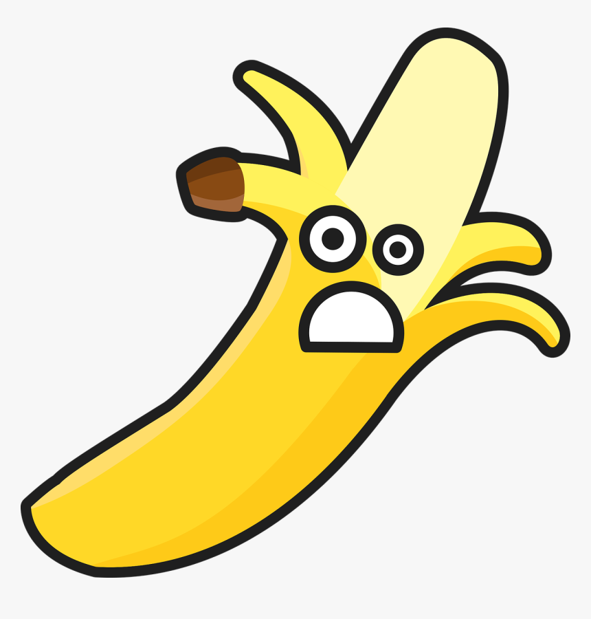 Sad Banana Clipart, HD Png Download