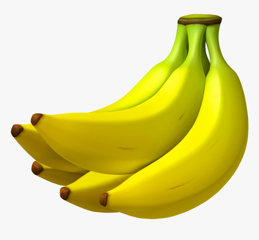 Bunch Clip Art - Donkey Kong Country Banana, HD Png Download