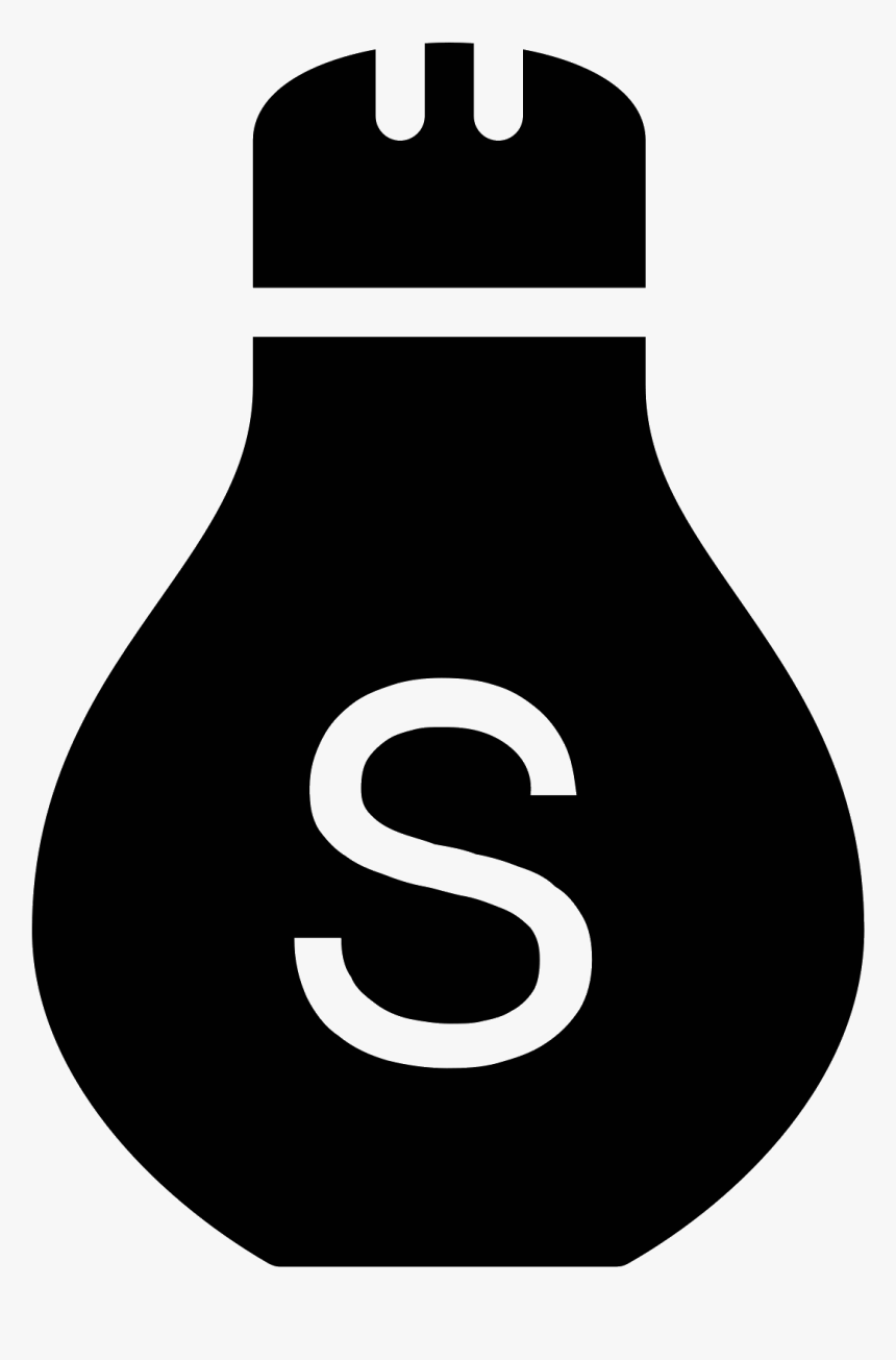 Salt Shaker Pouring Png - Bolsa De Dinero Png, Transparent Png