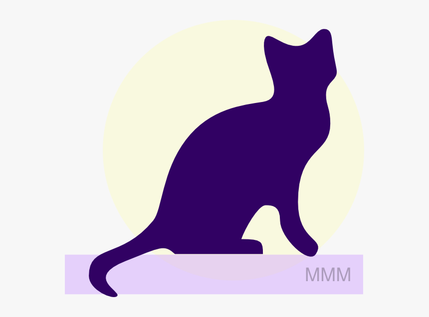 Pumpkin Carving Black Cat, HD Png Download