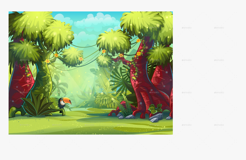 Jungle Kids Cartoon, HD Png Download