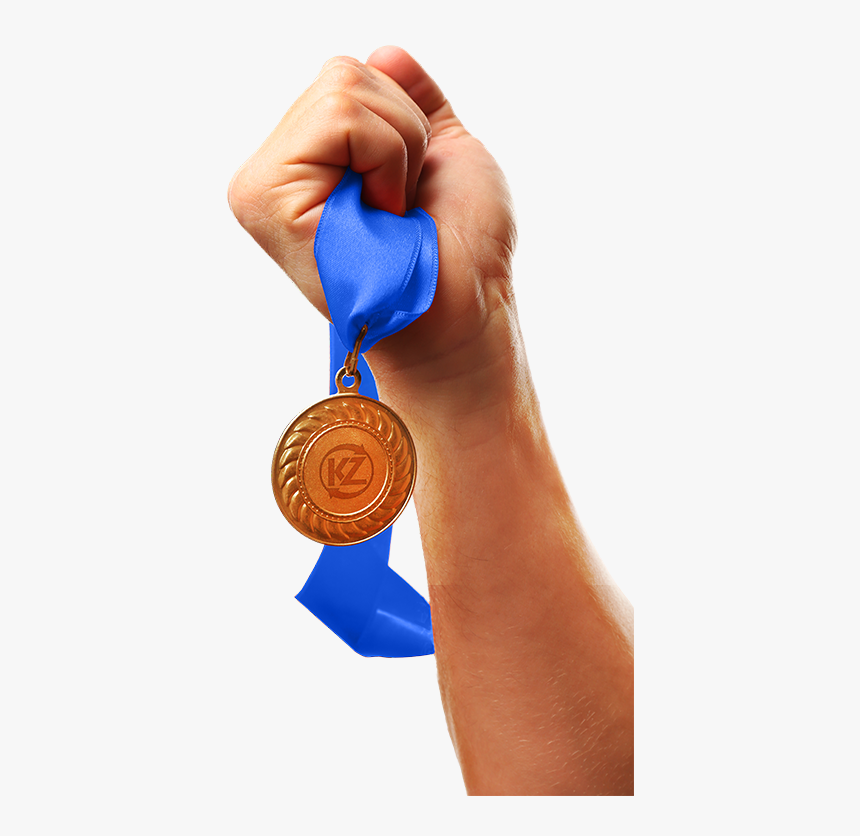 Bronze Medal - Medal In Hand Png, Transparent Png
