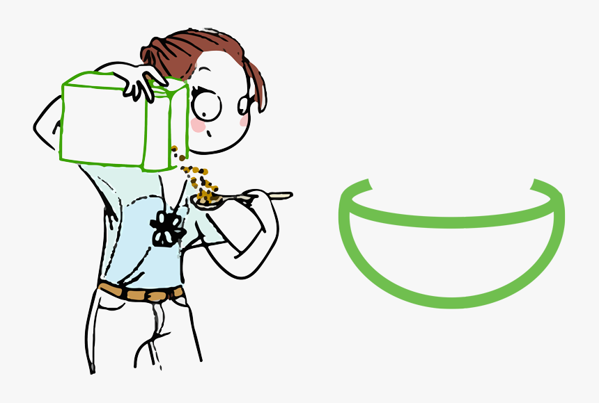 Grains Clipart Jowar - Sirviendo Cereal, HD Png Download