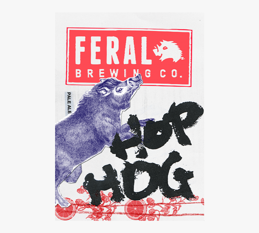 Hop Hog - Feral Brewing Hop Hog, HD Png Download
