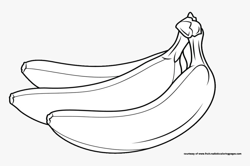 Transparent Banana Clipart Png Cute Cartoon Picture Black And White