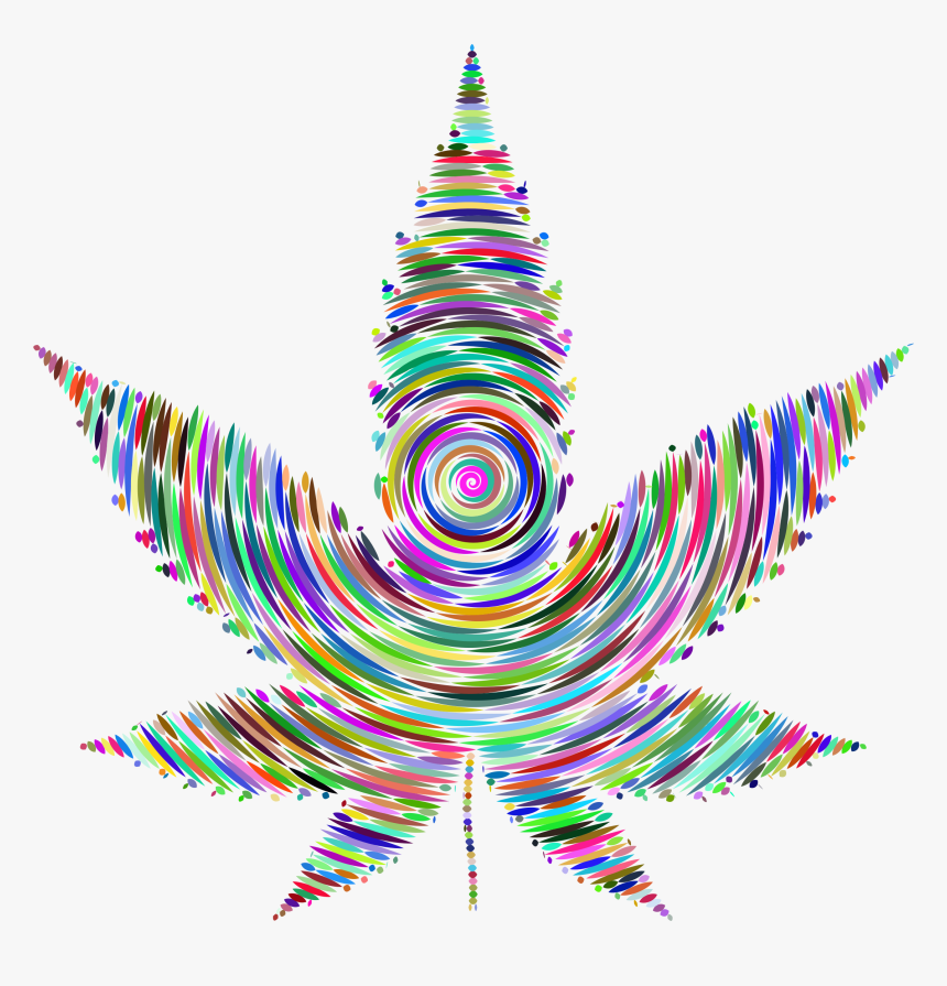 Weed Transparent Png - Marijuana Leaf Transparent Background, Png Download