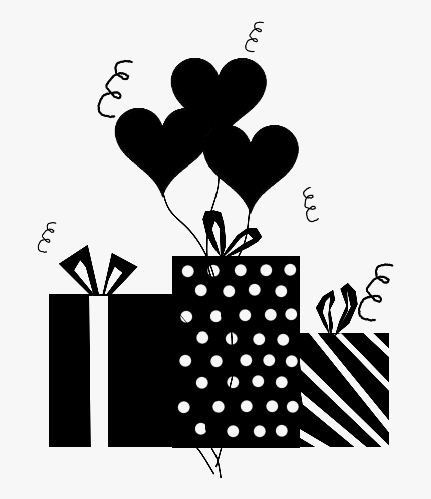 Clipart Balloons Silhouette - Silhouette Balloons, HD Png Download