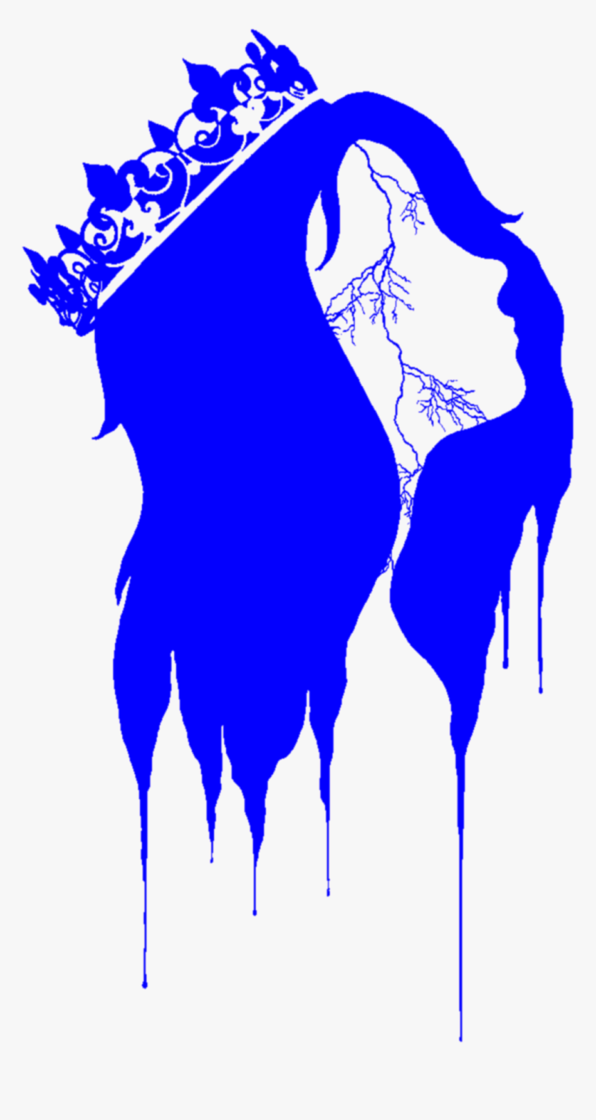 #aesthetic #art #handdrawn #crown #graffiti #cracked, HD Png Download