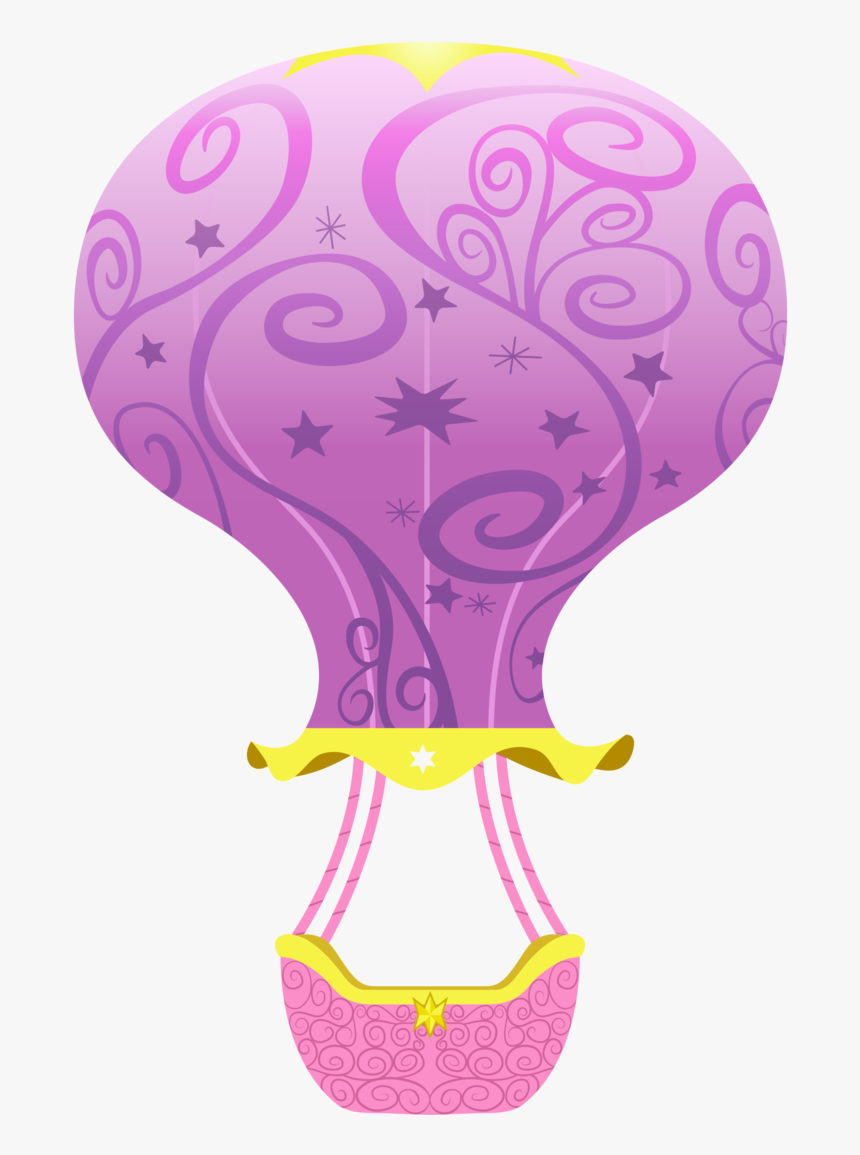 Clip Art Hot Air Balloon Vector - Hot Air Balloon Pony, HD Png Download