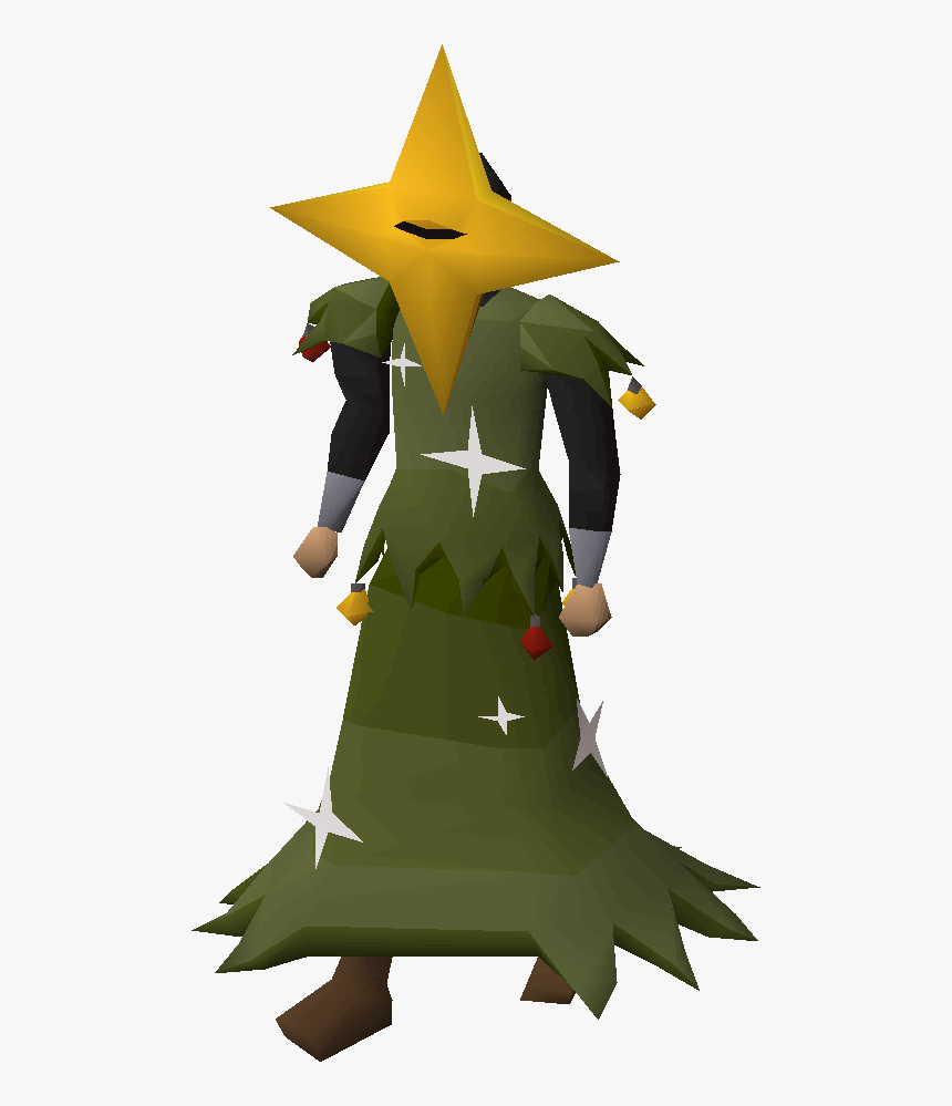 Runescape Christmas Tree Costume, HD Png Download