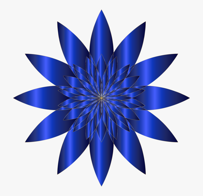 Blue,plant,flower, HD Png Download