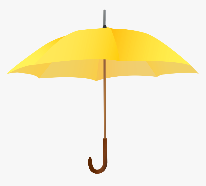 Light Umbrella Cliparts - Yellow Umbrella High Quality, HD Png Download