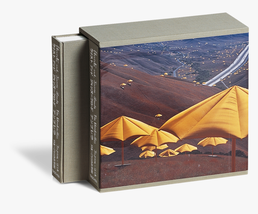 Transparent Japanese Umbrella Png - Christo And Jeanne Claude Book, Png Download