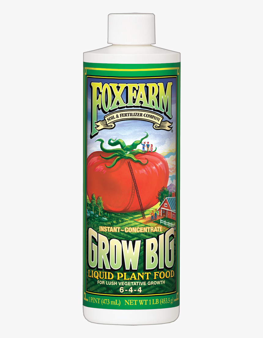 Fox Farms Grow Big, HD Png Download