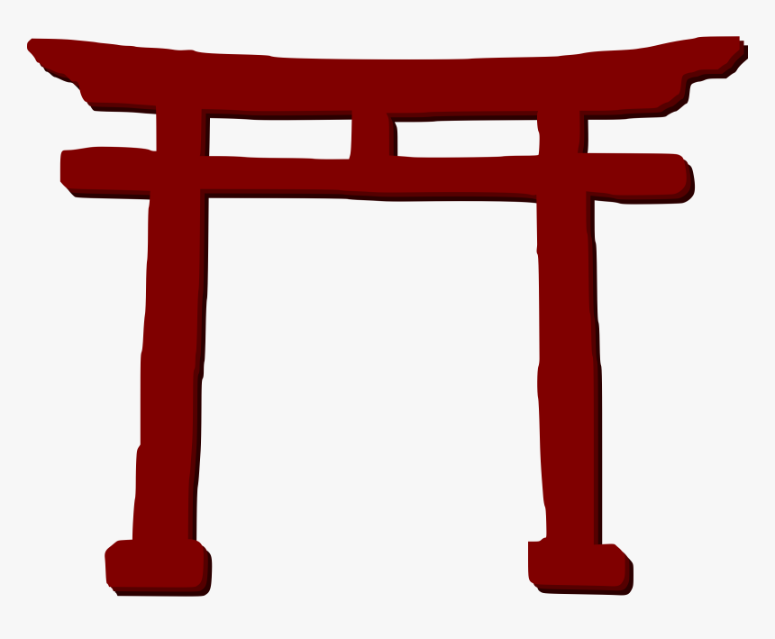 Torii Shinto Gate Free - Torii Gate Png, Transparent Png