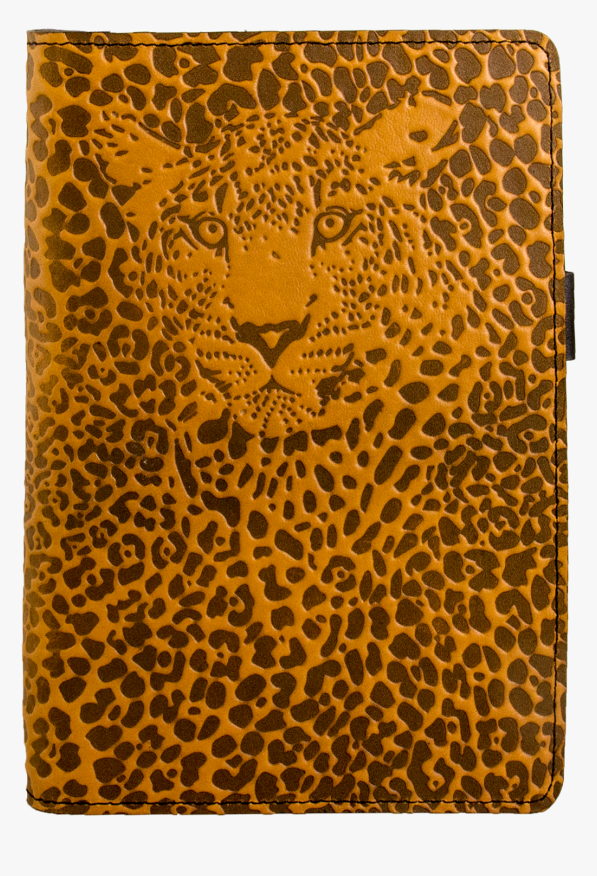 Leather Portfolio, Notebook, Small - Ipad Mini Cover Leopard, HD Png Download