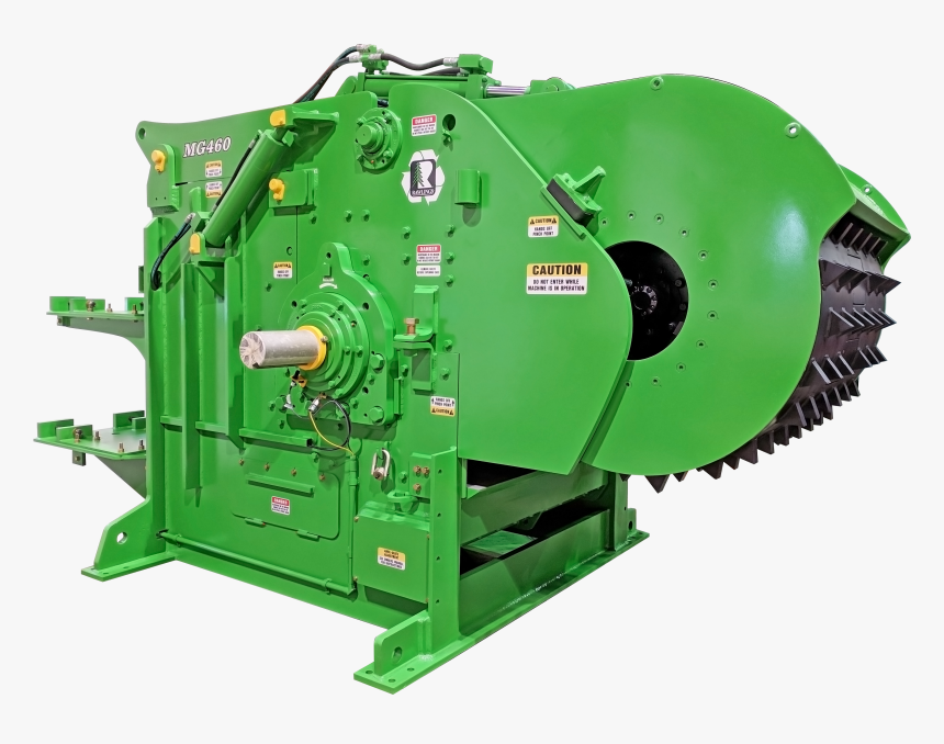 Wood Grinder, Wood Hog, Horizontal Wood Hog, Side View - Electric Generator, HD Png Download