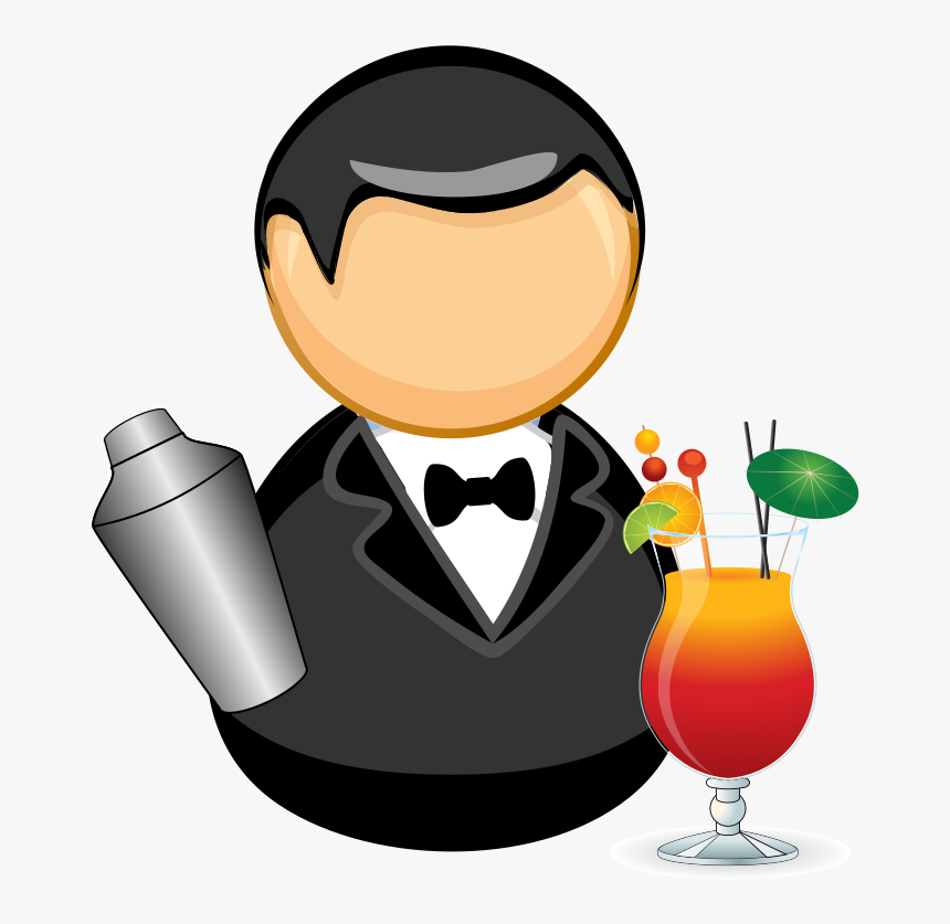 Clipart Barman, HD Png Download