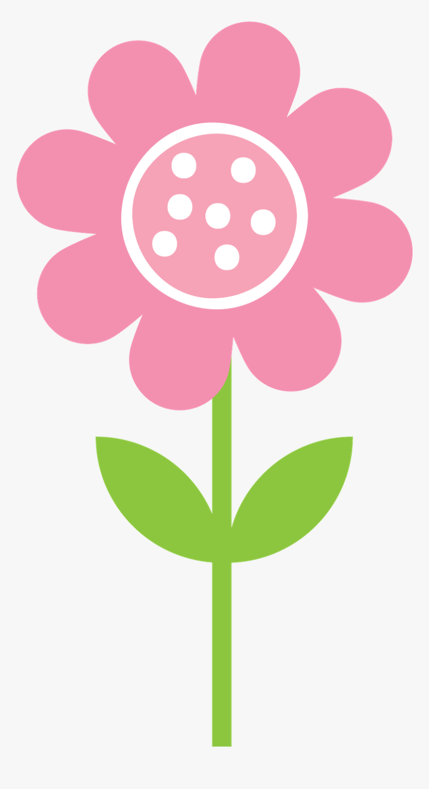 Flowers Clipart Mason Jar - Primavera Dibujo De Flores, HD Png Download