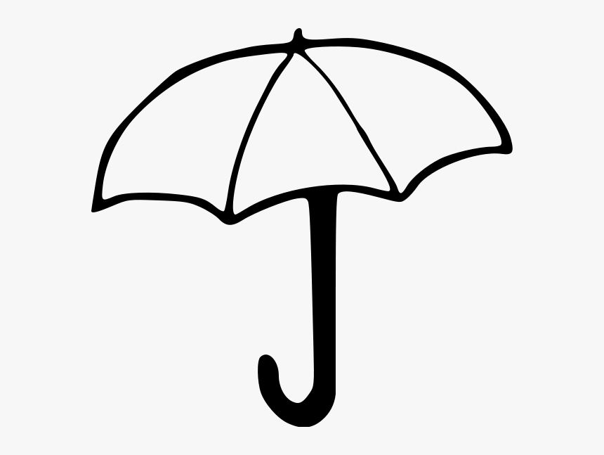 Umbrella Png Outline - Clipart Umbrella, Transparent Png