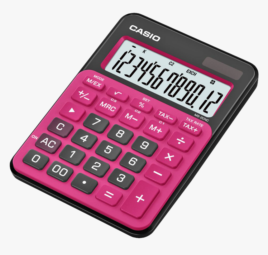 Casio Calculator Ms 20nc, HD Png Download