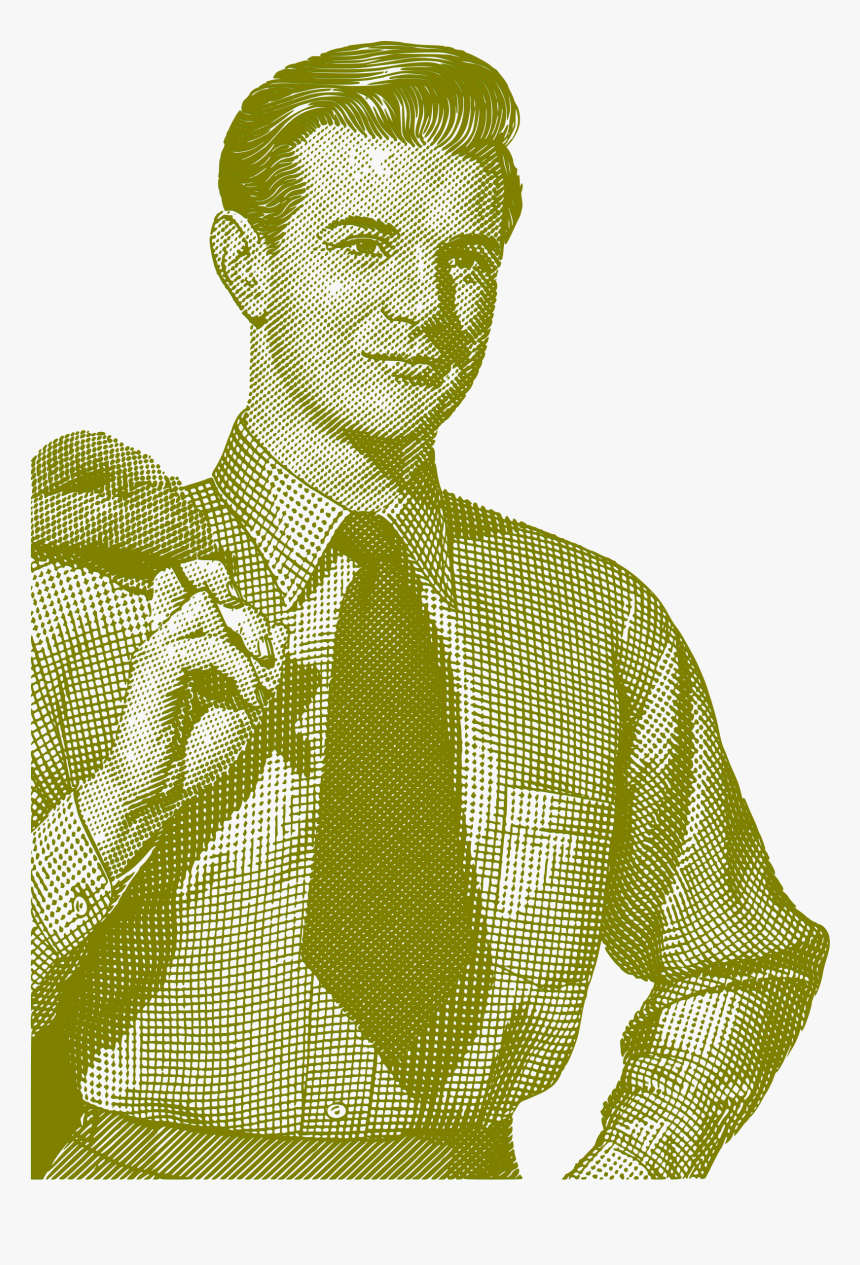 Vintage Business Man-01 Clip Arts - Don T Remember Eating A Legend, HD Png Download