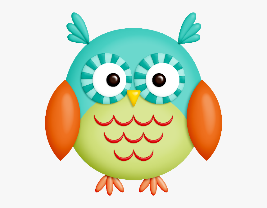 Pájaros, Buhos, Botones, Lazos, Flores, Cintas, Marcos - Owl Birds Cliparts, HD Png Download