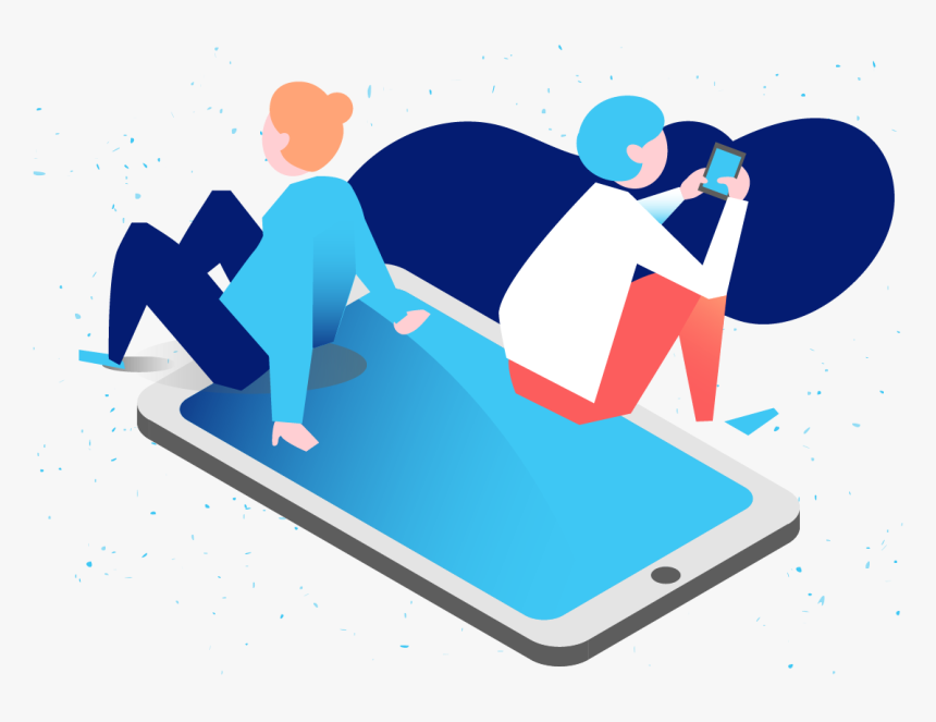 Personas Y Tecnología, Dibujo - Tecnologia Png, Transparent Png