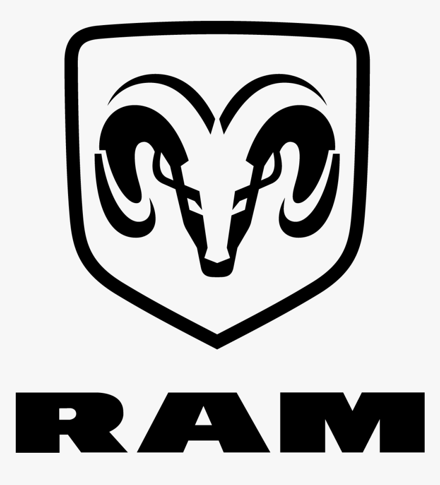 Dodge Ram Logo Drawing, HD Png Download