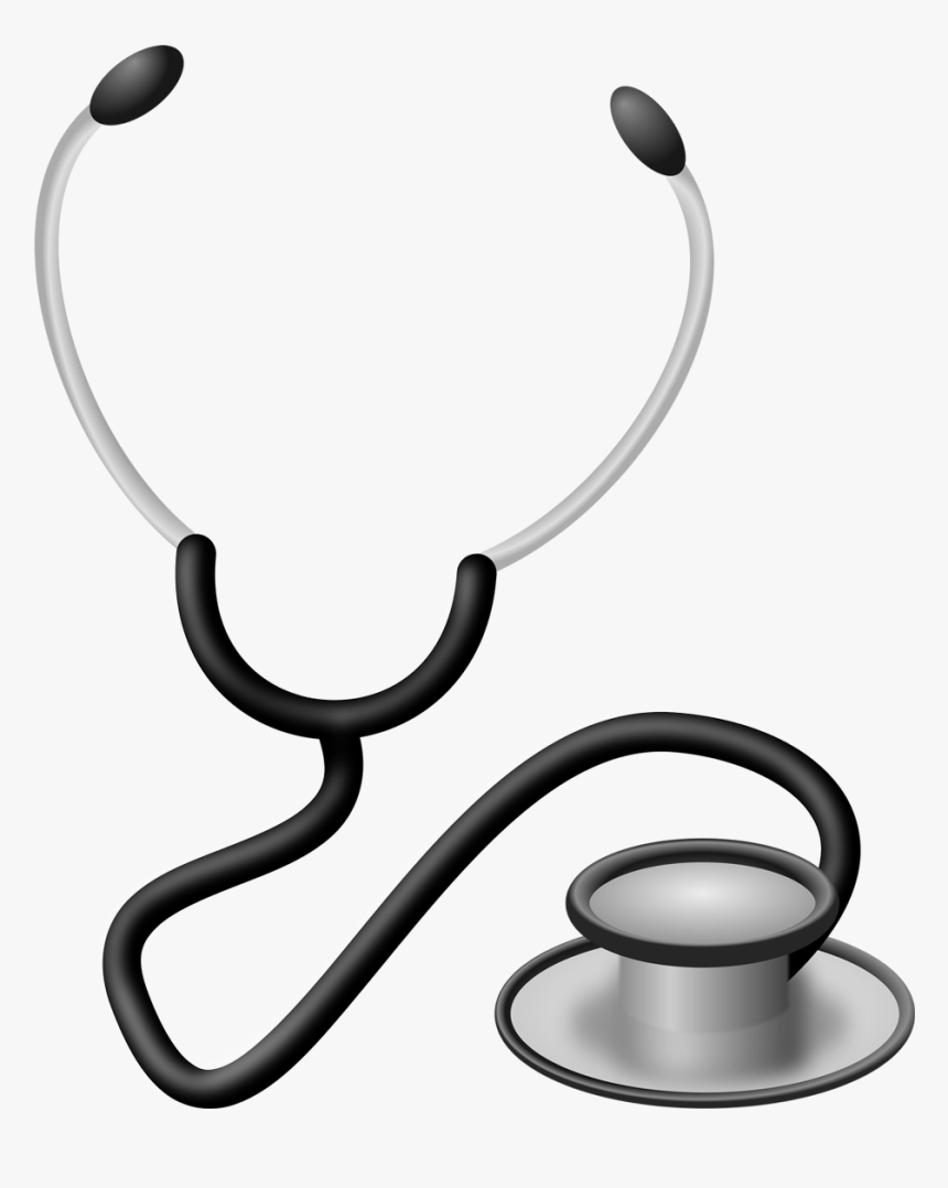 Stethoscope Png Transparent Picture - Clip Art Stethoscope Doctor, Png Download