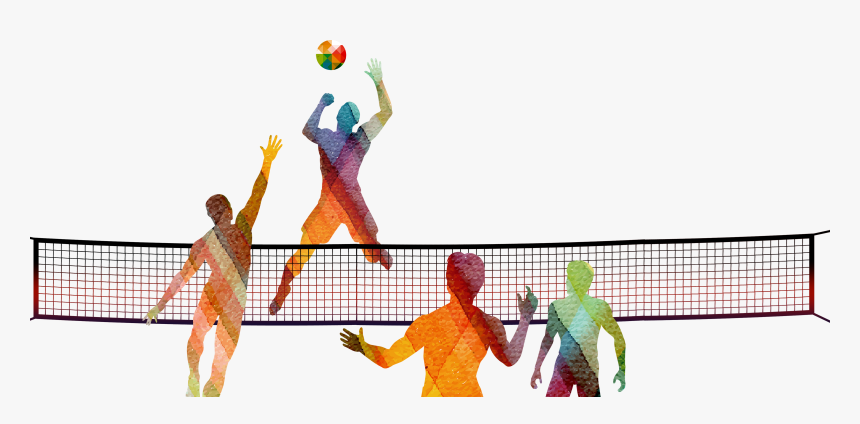 Beach Volleyball Volleyball Net Sport - Liberty Island, HD Png Download