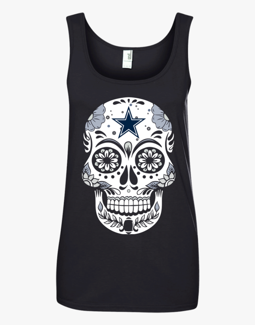 Dallas Cowboy Fan - Saints Sugar Skull Shirt, HD Png Download