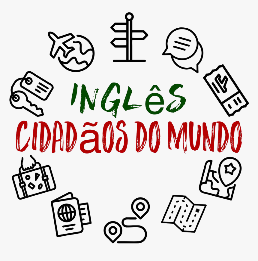 Inglês Cidadãos Do Mundo, HD Png Download