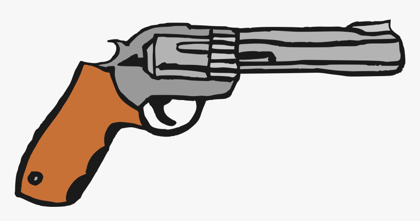 Transparent Pistol Clipart - Comic Gun Png, Png Download