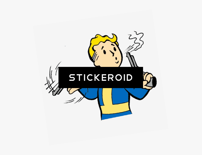 Под Прицелом Gun Пушка Clipart , Png Download - Vault Boy, Transparent Png