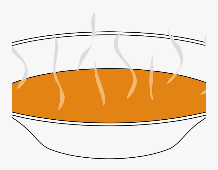 Cartoon Bowl Of Soup - Soup Clip Art, HD Png Download